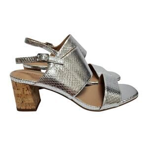 Aerosoles Size 9 Shining Silver Heels